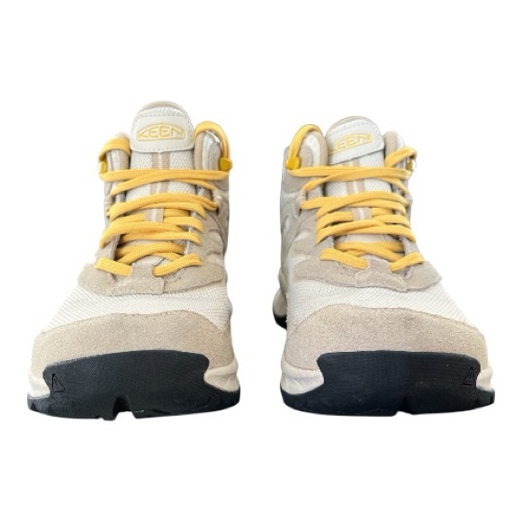 KEEN Hightrail Waterproof Mid All Terrain White Hiking Sneaker Boot Womens 7 - Picture 4 of 12